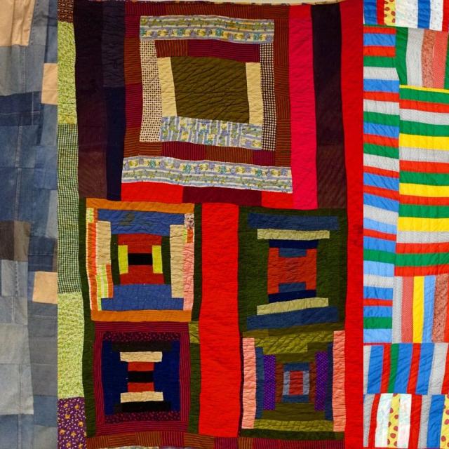 examples of Gee's Bend quilts