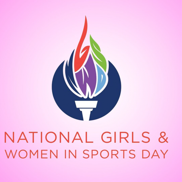 National Girls & Women in Sports Day - Logo